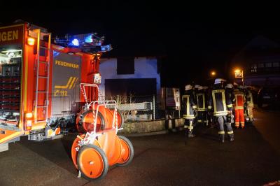 Gruibingen: Aussergewoehnlicher Einsatz fuer die Feuerwehr, Anwohner melden starken Chlorgeruch 